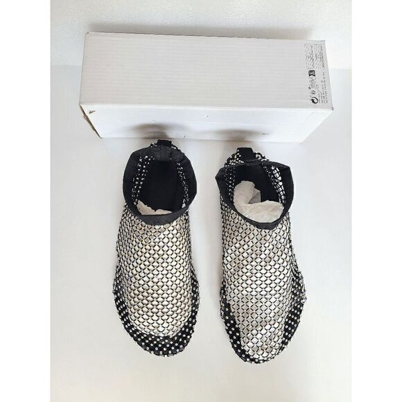 ✨💎 Rhinestone Comfy Sparkly Gem Stretch Mesh Flats Sandals Shoes 6 NEW WITH BOX - Picture 7 of 16